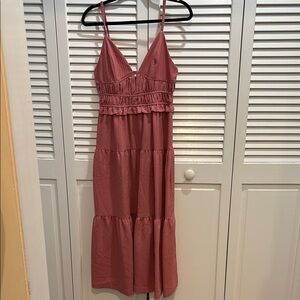 En Saison Pink Maxi Dress
